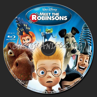 Meet the Robinsons blu-ray label