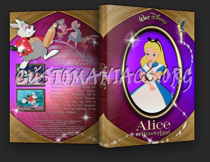 Alice In Wonderland dvd cover