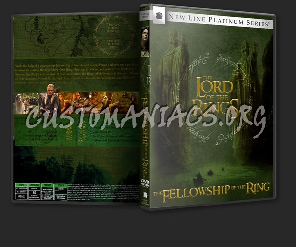 The Lord of the rings - Trilogy dvd cover