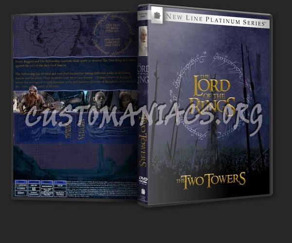 The Lord of the rings - Trilogy dvd cover