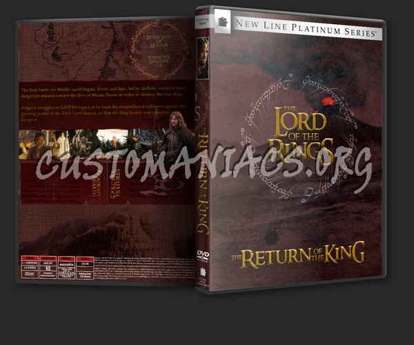 The Lord of the rings - Trilogy dvd cover