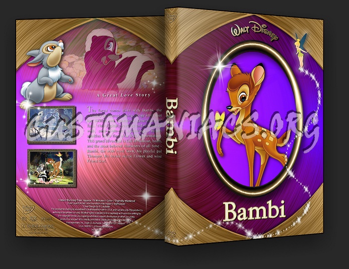 Bambi dvd cover