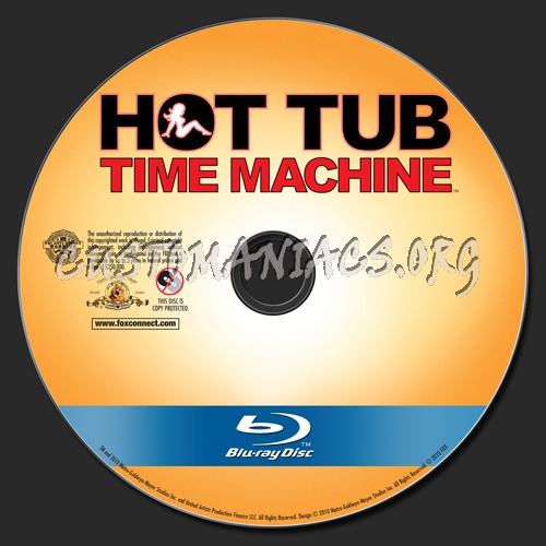 Hot Tub Time Machine blu-ray label