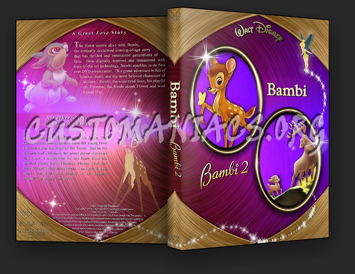 Bambi dvd cover