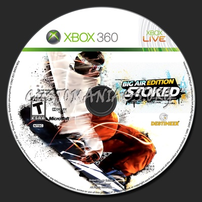Stoked Big Air Edition dvd label