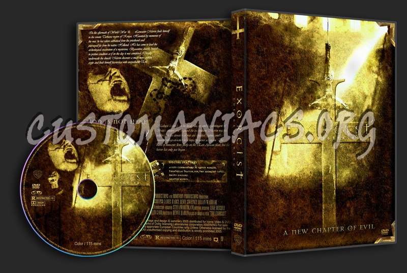 Exorcist - The Beginning dvd cover