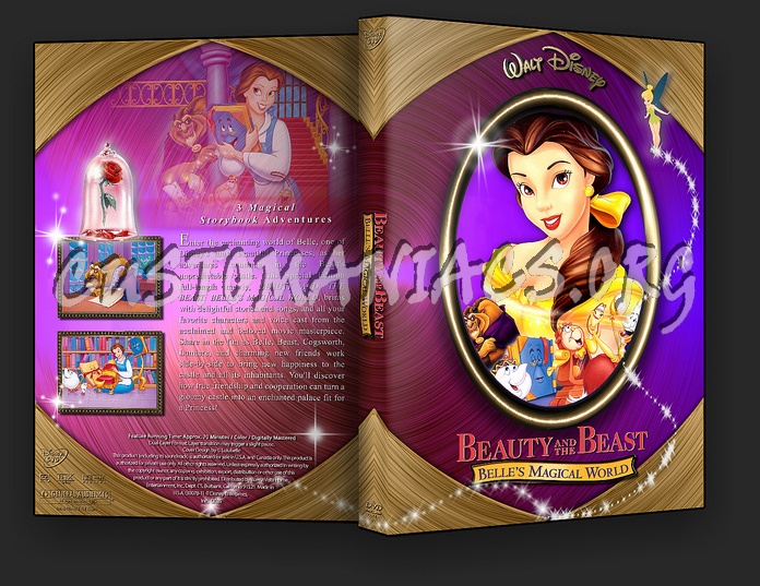 Beauty and The Beast Belles magical world dvd cover