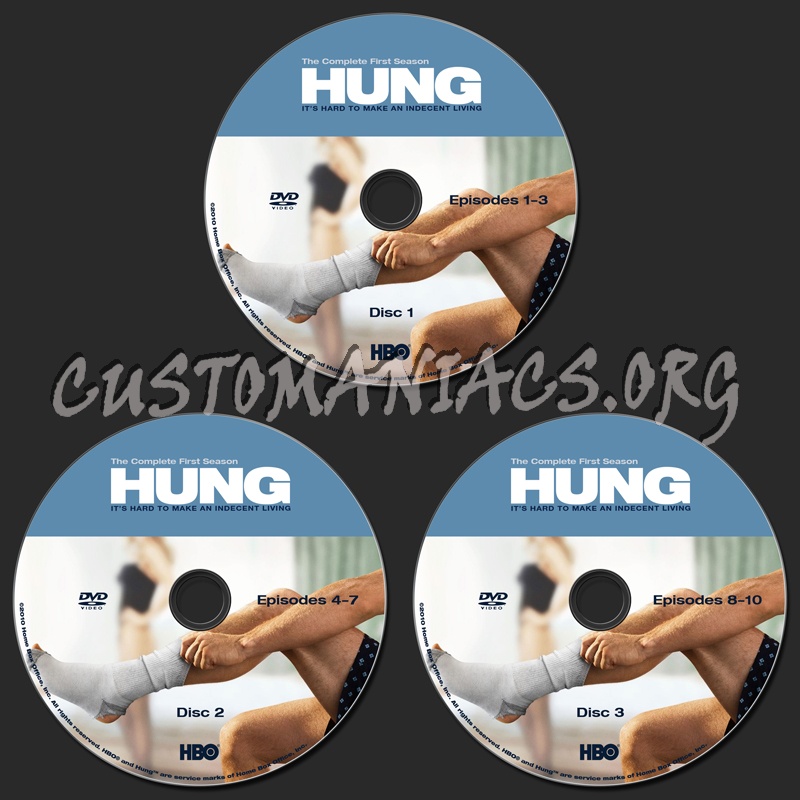 Hung - Season 1 dvd label