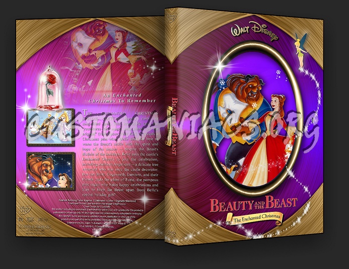 Beauty and The Beast Enchanted Christmas dvd cover
