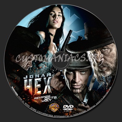 Jonah Hex dvd label