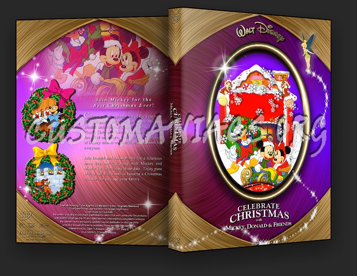 Celebrate Christmas with Mickey Donald and Friends dvd cover