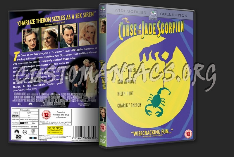 The Curse of the Jade Scorpion dvd cover