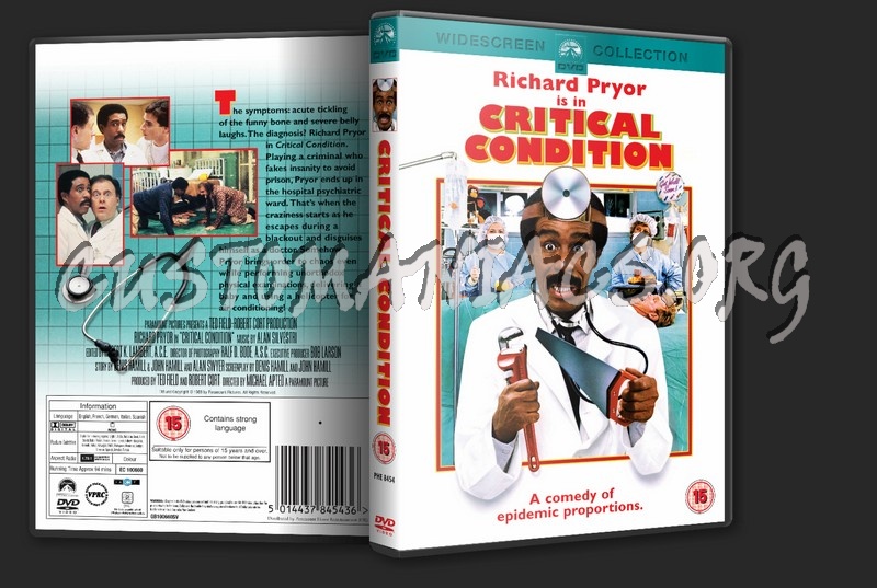 Critical Condition dvd cover