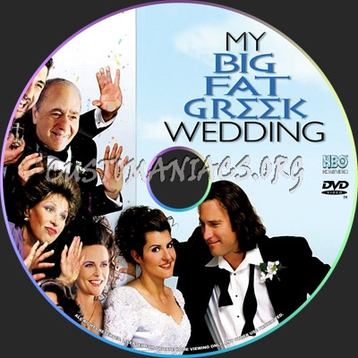 My Big Fat Greek Wedding dvd label