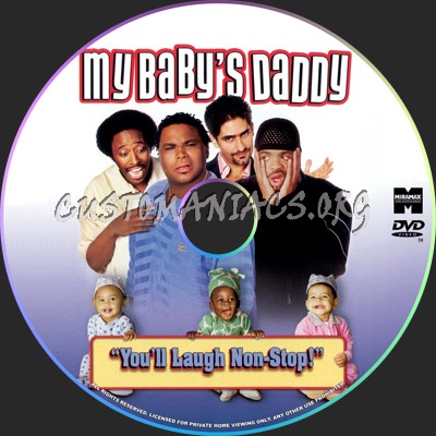 My Baby's Daddy dvd label