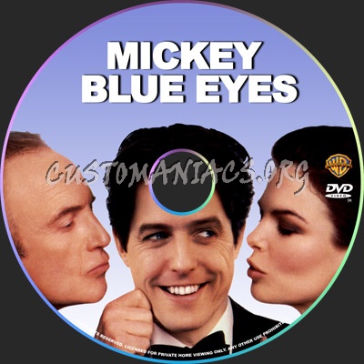 Mickey Blue Eyes dvd label
