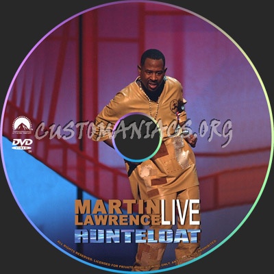 Martin Lawrence Live Runteldat dvd label