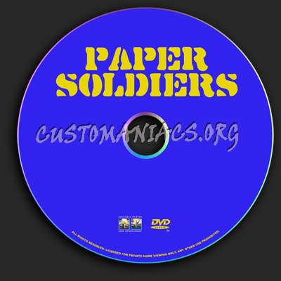 Paper Soldiers dvd label