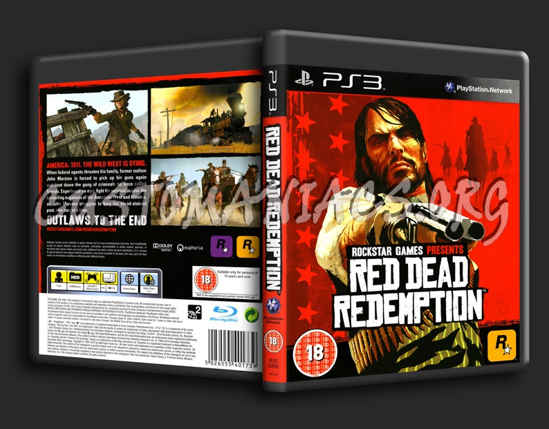 Red Dead Redemption dvd cover