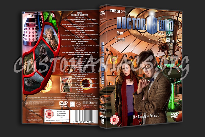 Doctor Who: Series 5 Complete Collection dvd cover