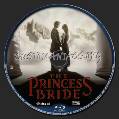 The Princess Bride blu-ray label