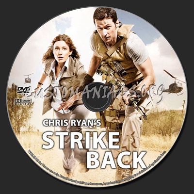 Chris Ryan's Strike Back dvd label