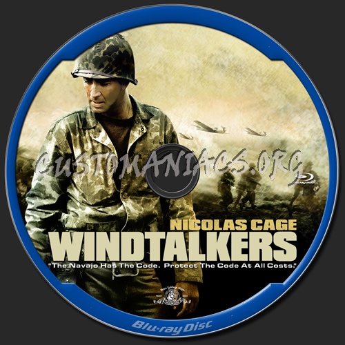 Windtalkers blu-ray label