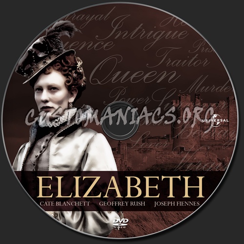 Elizabeth dvd label