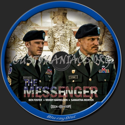 The Messenger blu-ray label