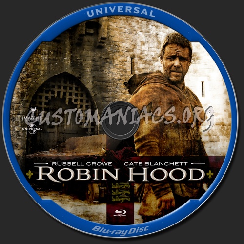 Robin Hood blu-ray label