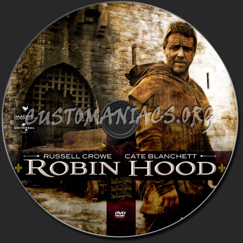 Robin Hood dvd label