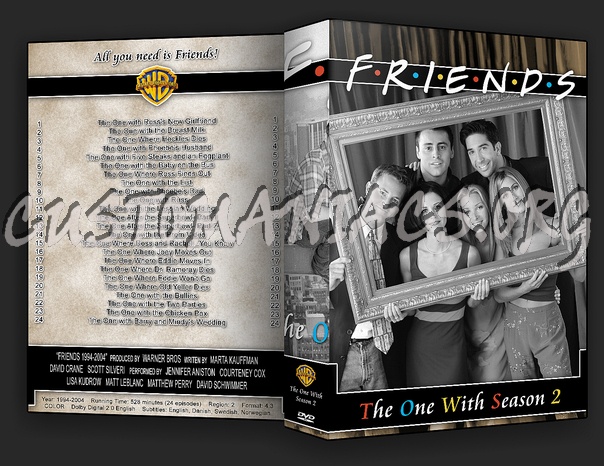 Season 2 - 27mm spine dvd cover