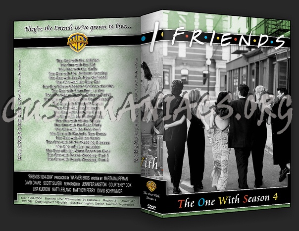 Season 4 - 27mm spine dvd cover
