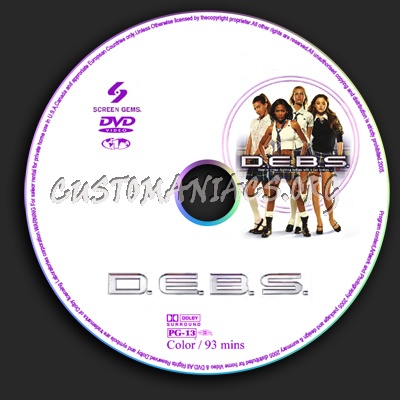 D.e.b.s. / Debs dvd label