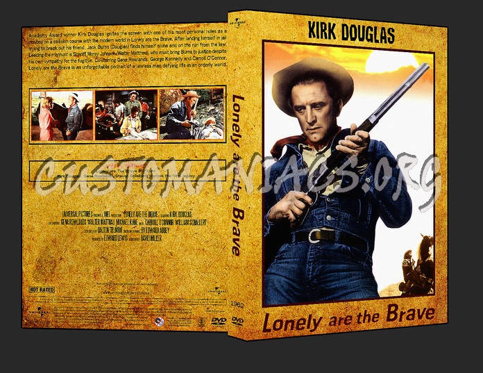 Western Collection Lonely are the Brave 1962 dvd cover