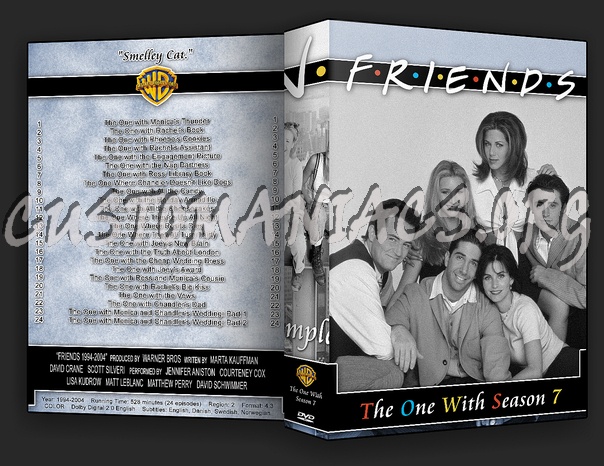 Season 7 - 27mm spine dvd cover
