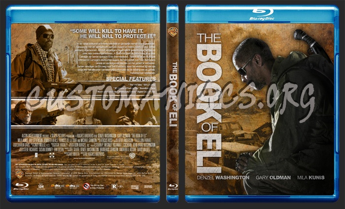The Book of Eli blu-ray cover