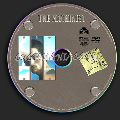 The Machinist dvd label