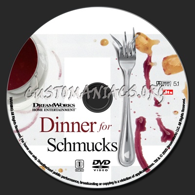 Dinner for Schmucks dvd label