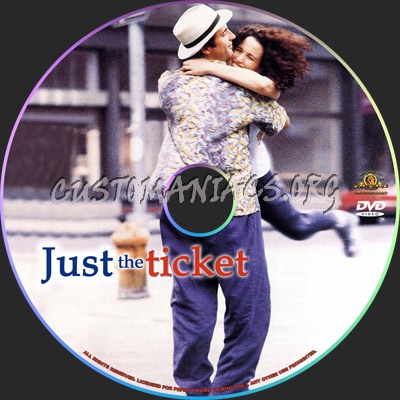Just the Ticket dvd label