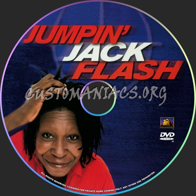 Jumpin' Jack Flash dvd label