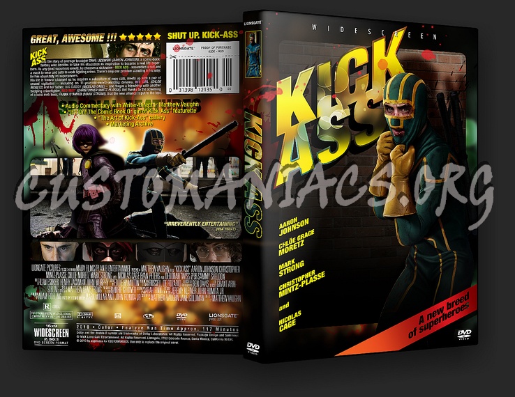 Kick Ass dvd cover