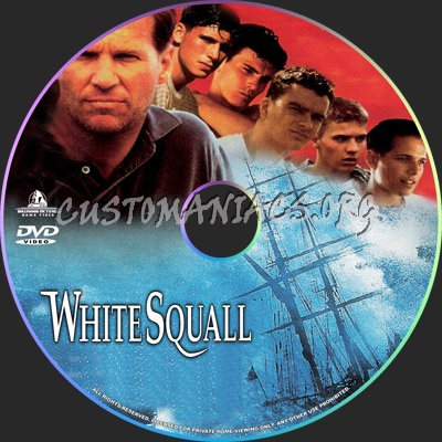 White Squall dvd label