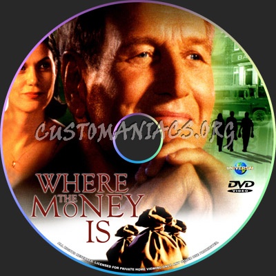 Where the Money is dvd label