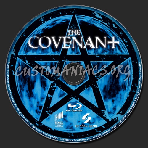 The Covenant blu-ray label