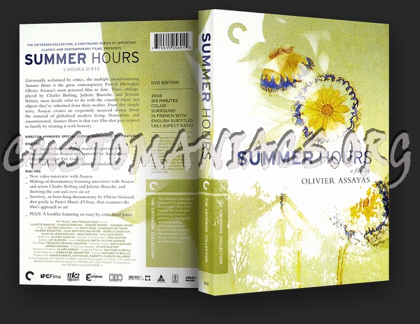 513 - Summer Hours dvd cover