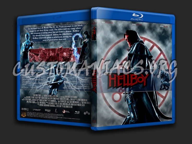 Hellboy blu-ray cover