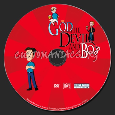 God, The Devil And Bob dvd label