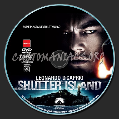 Shutter Island dvd label