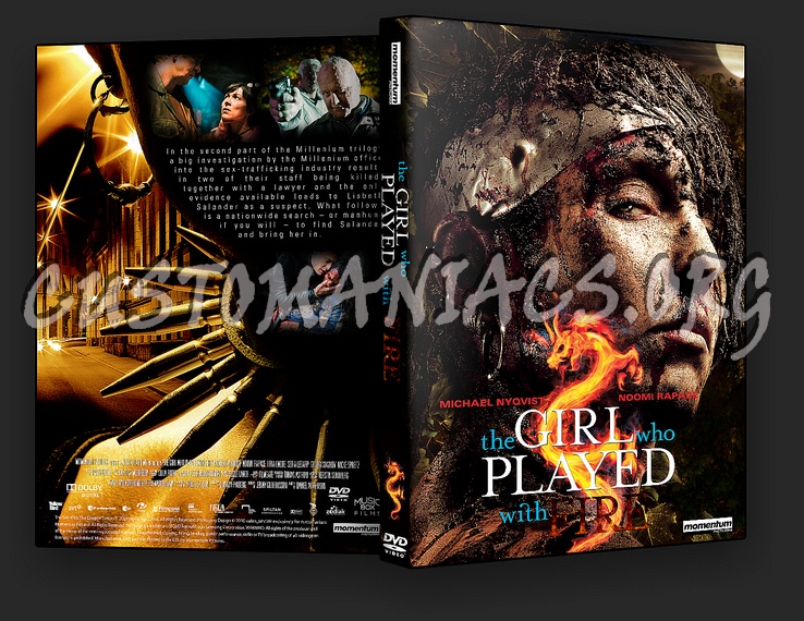 The Girl Who Played With Fire dvd cover